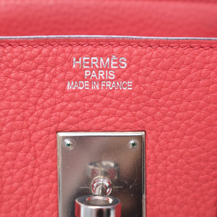 Hermès Clemence Birkin Retourne 35 Rose – GABY PARIS Authentique