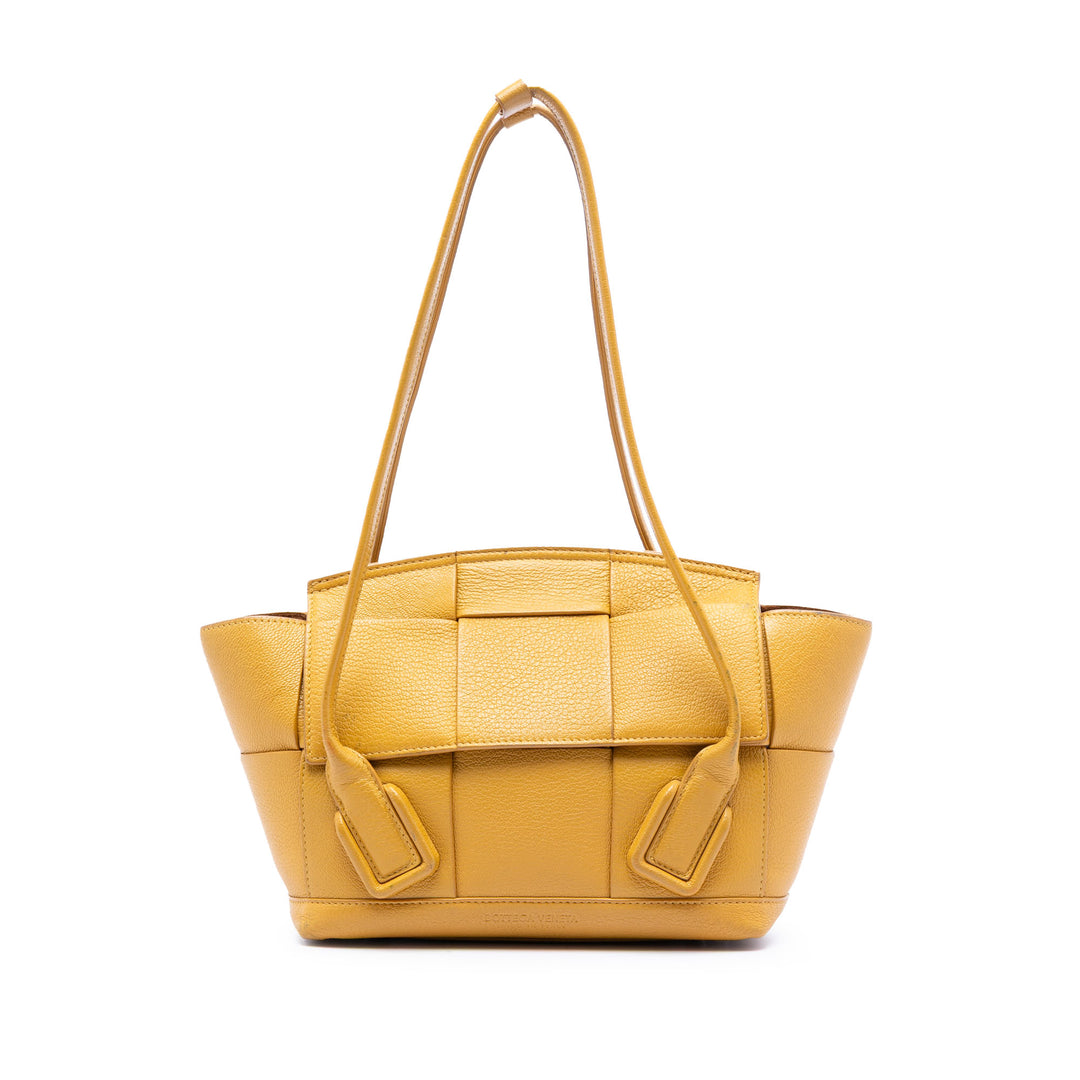 Bottega Veneta Small Cuir de chèvre Maxi Intrecciato Arco Sac