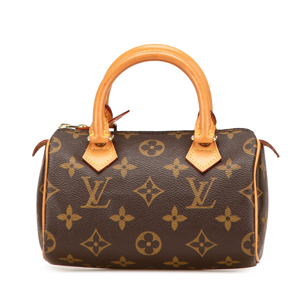 Monogram Mini Speedy HL Brown - Gaby Paris