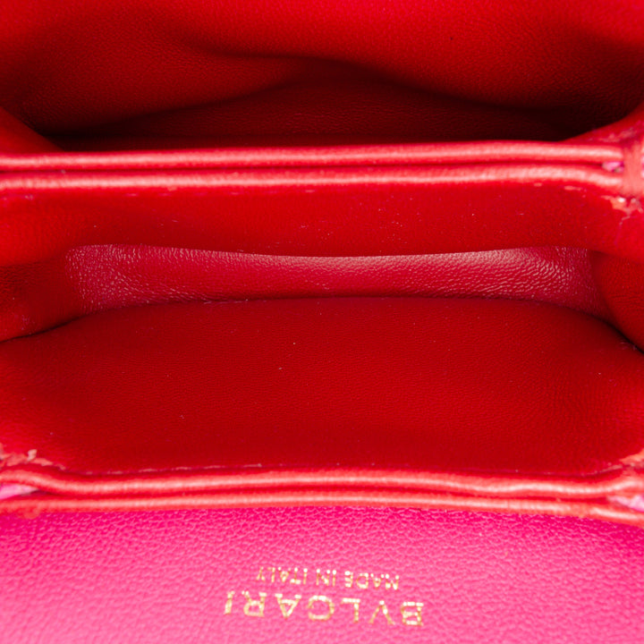 Bvlgari Serpenti Reverse sac à Micro Cuir de veau