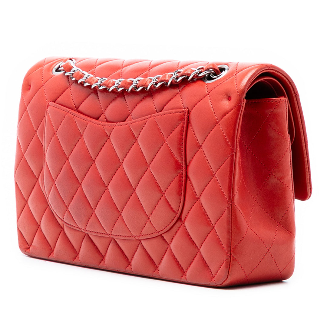 Chanel Medium Classic Cuir d’agneau Double rabat