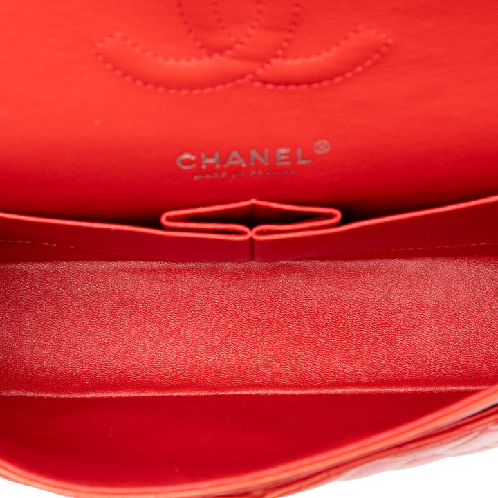 Chanel Medium Classic Cuir d’agneau Double rabat