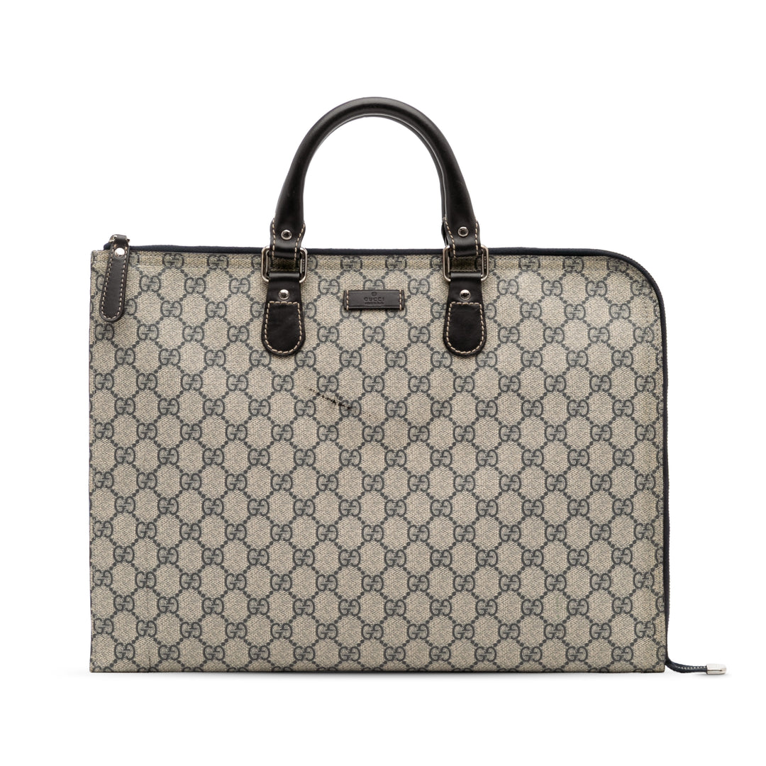 GG Supreme Laptop Case Brown - Gaby Paris