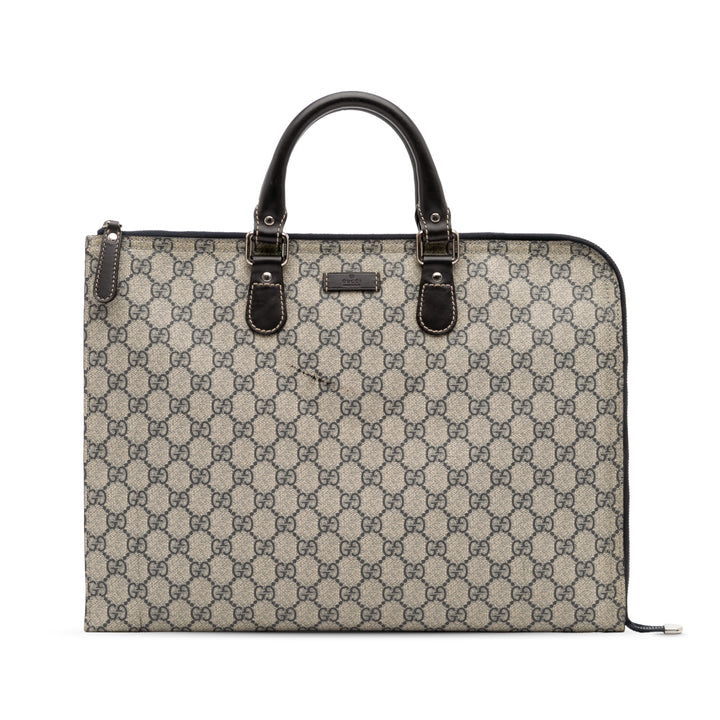 GG Supreme Laptop Case Brown - Gaby Paris