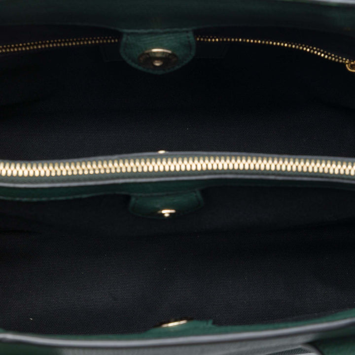 Burberry House Check Banner Sac Moyen Cuir