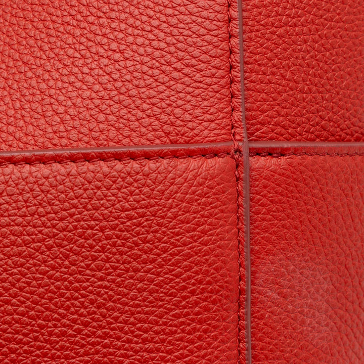 Celine Sac seau Seau Sangle Moyen Rouge – vue 8 – GABY PARIS
