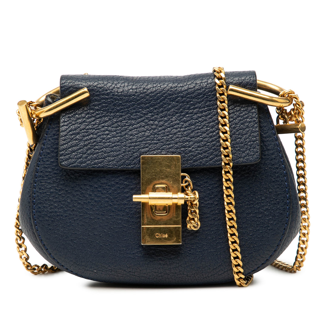 Chloé Mini Cuir Drew Sac porté croisé