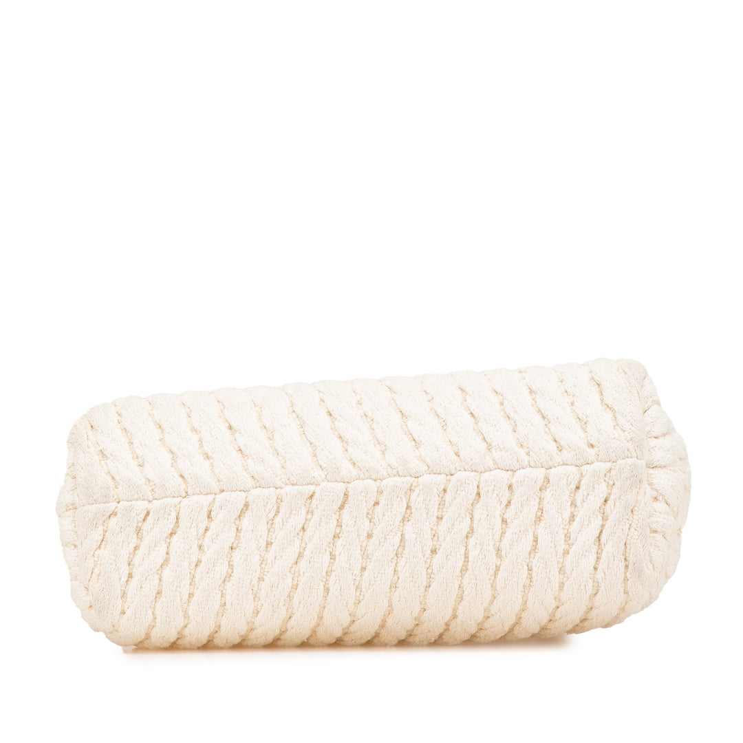Small Knit Fendi First Crossbody Brown - Gaby Paris