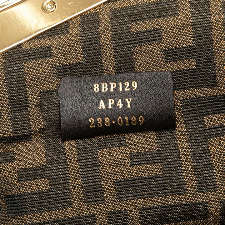 Small Knit Fendi First Crossbody Brown - Gaby Paris