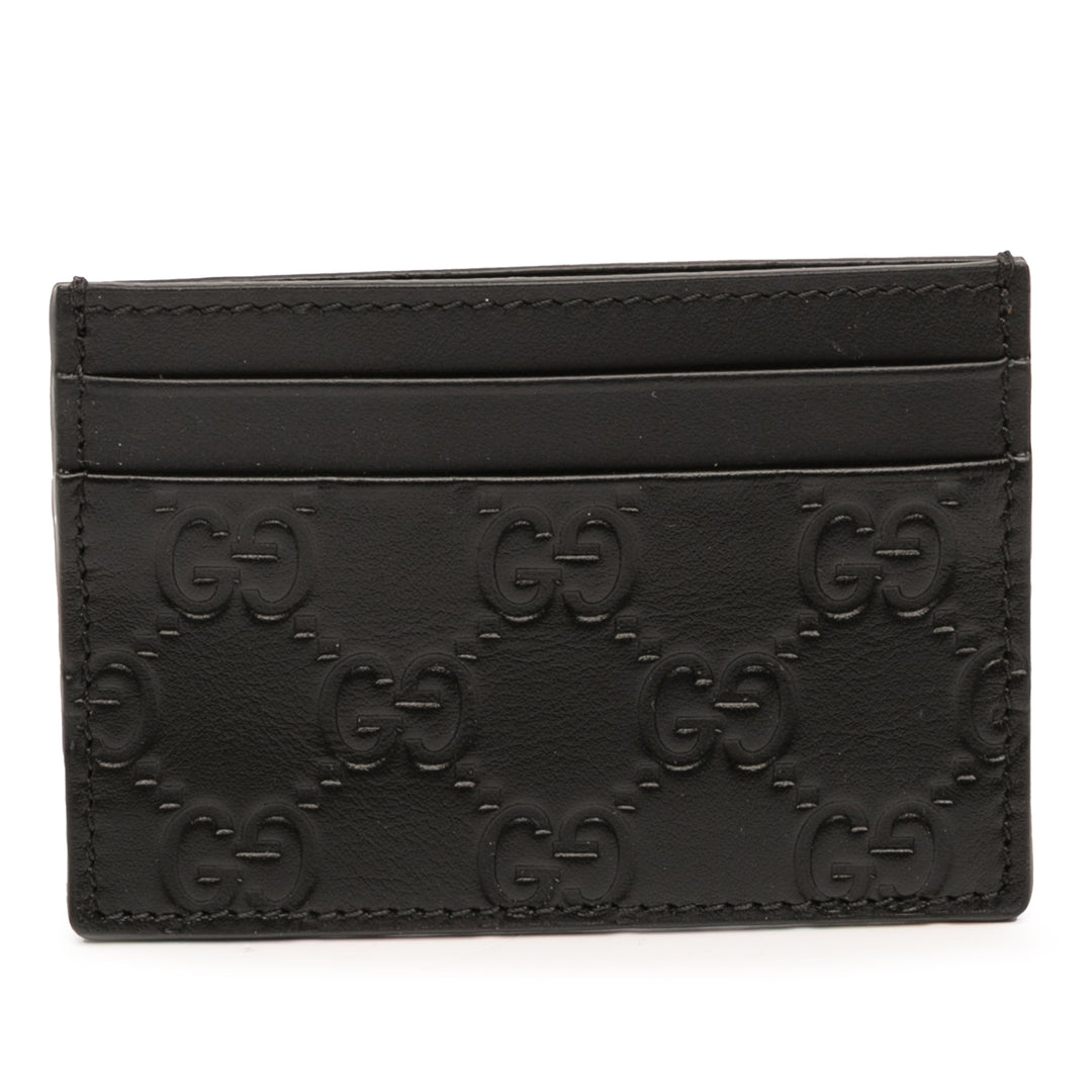 Gucci Guccissima Card Holder