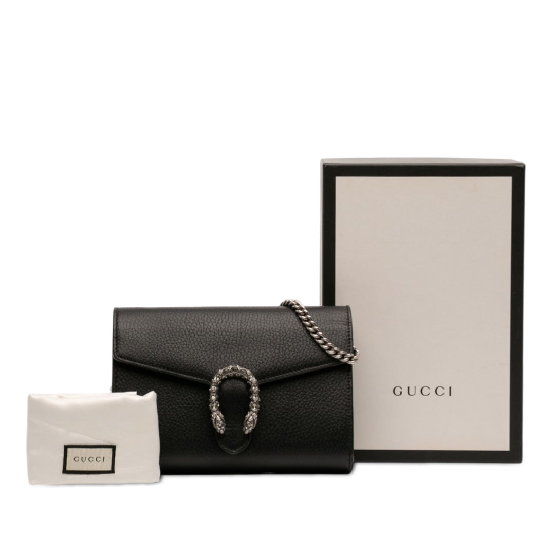 Gucci Cuir de veau Dionysus Wallet on Chain