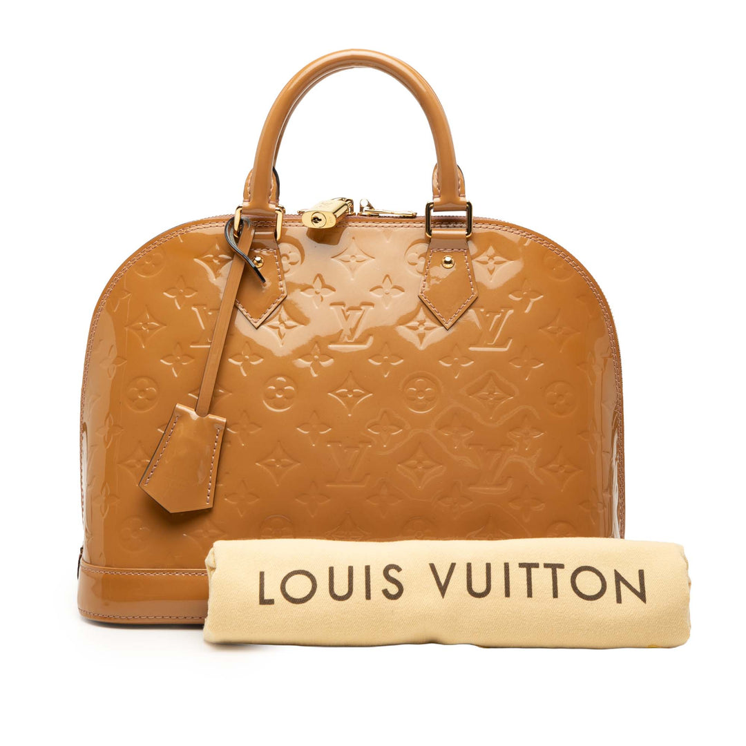 Louis Vuitton Monogram Vernis Alma PM