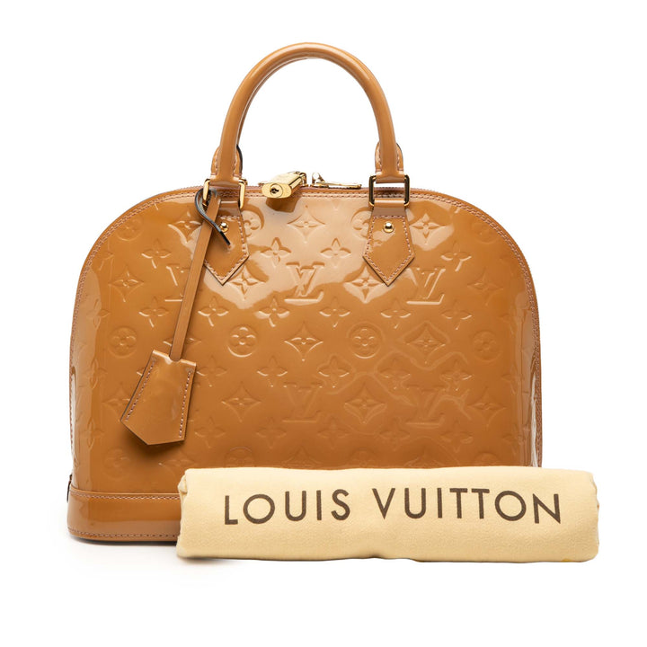 Louis Vuitton Monogram Vernis Alma PM