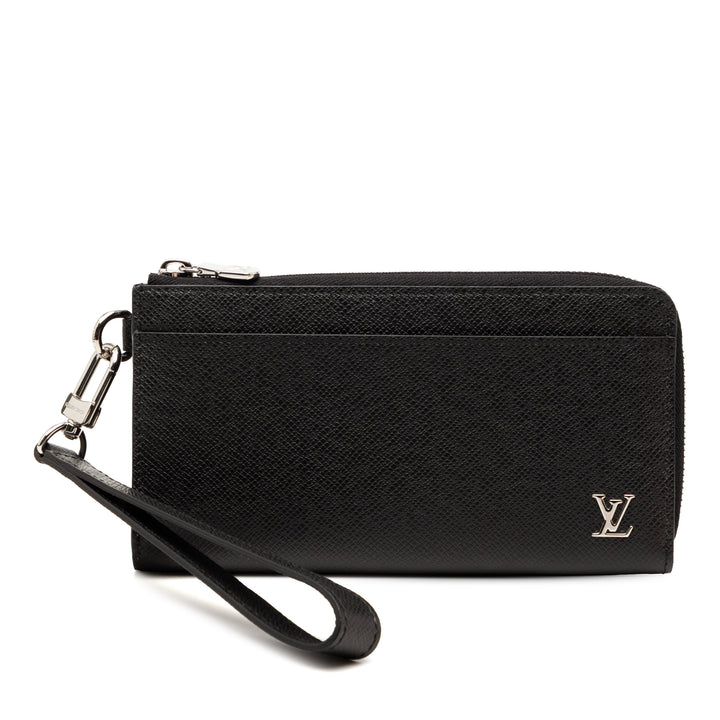 Louis Vuitton Taiga Zippy Dragonne Portefeuille