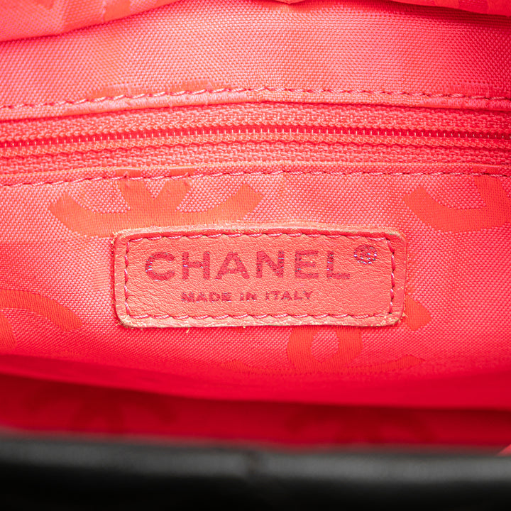 Chanel Large Cuir d’agneau Cambon Ligne Cabas Noir
