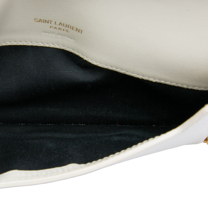 Saint Laurent Étui téléphone Cassandre Blanc – vue 4 – GABY PARIS