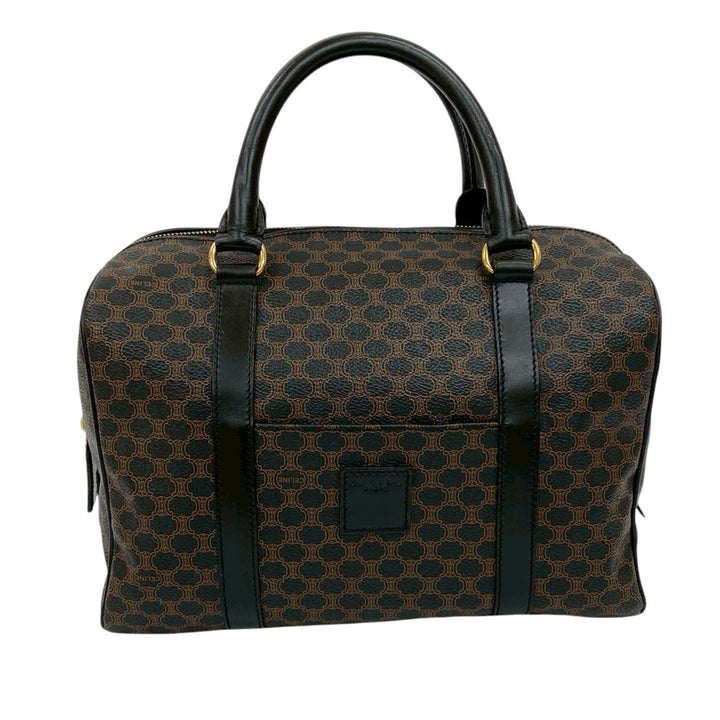 Celine Macadam Coated Toile Boston Sac