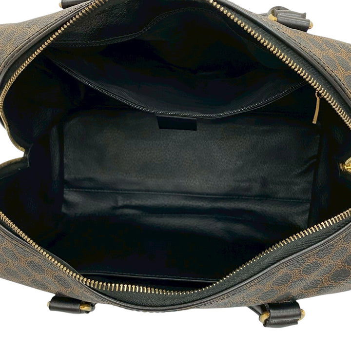 Celine Macadam Coated Toile Boston Sac