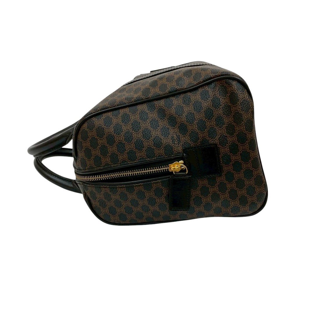 Celine Macadam Coated Toile Boston Sac