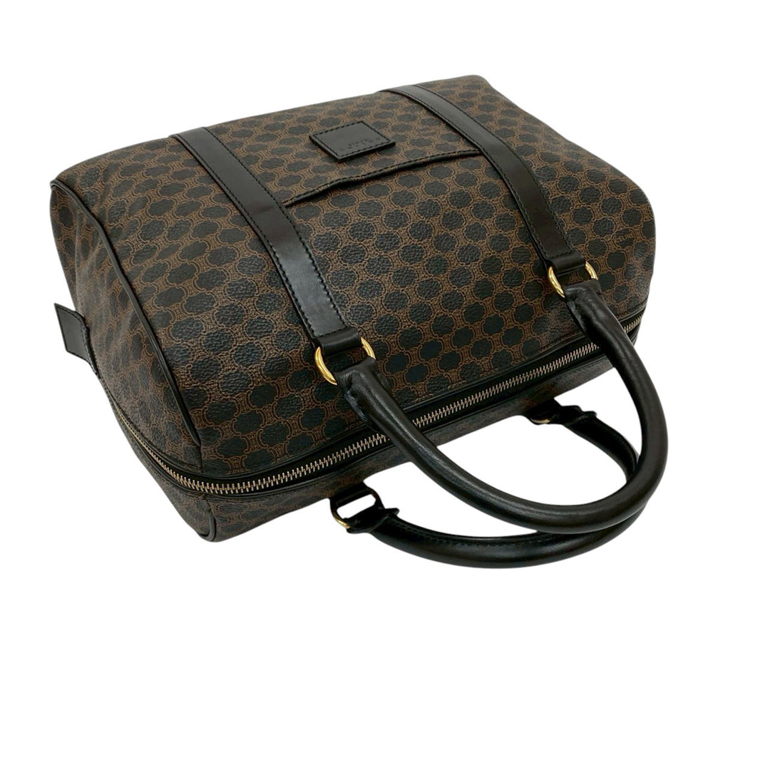 Celine Macadam Coated Toile Boston Sac