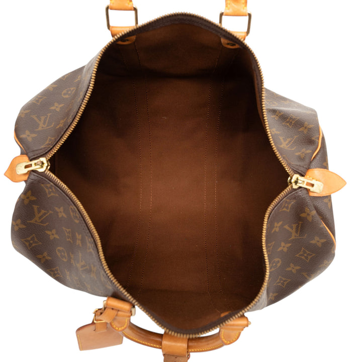 Louis Vuitton Keepall 45 Monogram Marron – vue 4 – GABY PARIS