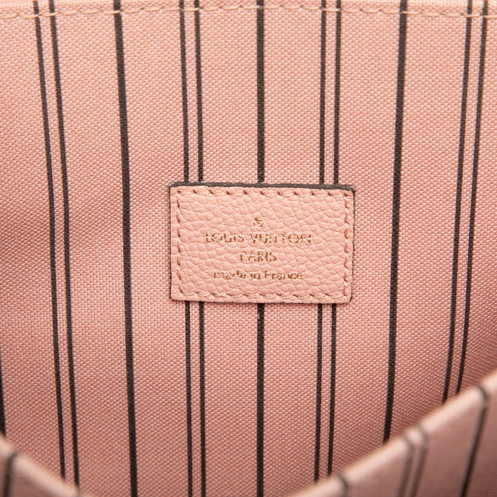 Louis Vuitton Pochette Métis Cuir Monogram Empreinte