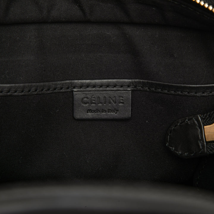 Luggage Cabas Nano Cuir de veau lisse Noir
