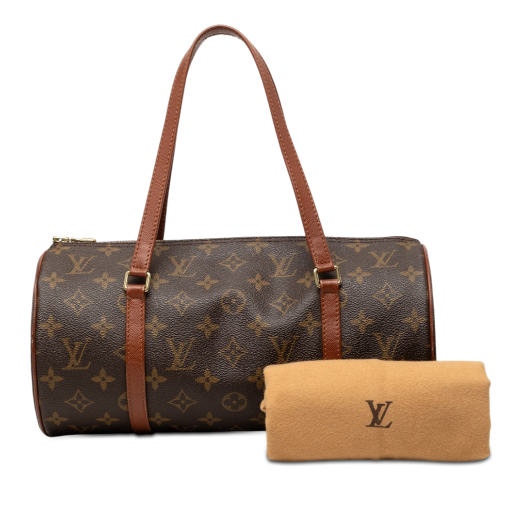 Papillon 30 Monogram Marron