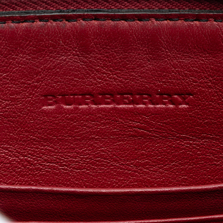 Burberry Sac bandoulière House Check Derby Peyton Marron – vue 5 – GABY PARIS