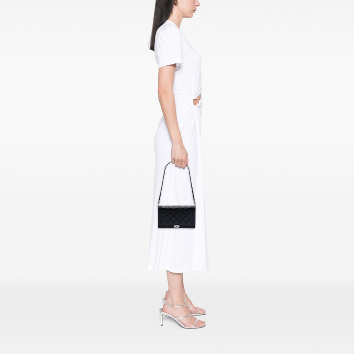 Chanel Matelassé Cuir d’agneau Boy Wallet on Chain