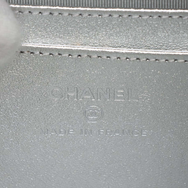 Chanel CC Matelassé Gradient Metallic Cuir de veau Sac caméra