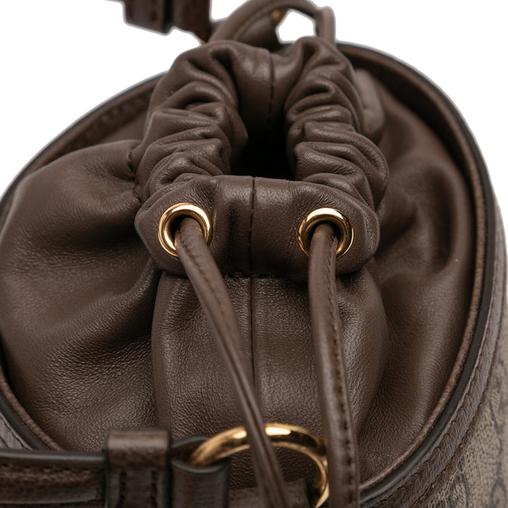 Gucci Mini GG Supreme Ophidia Bucket Sac