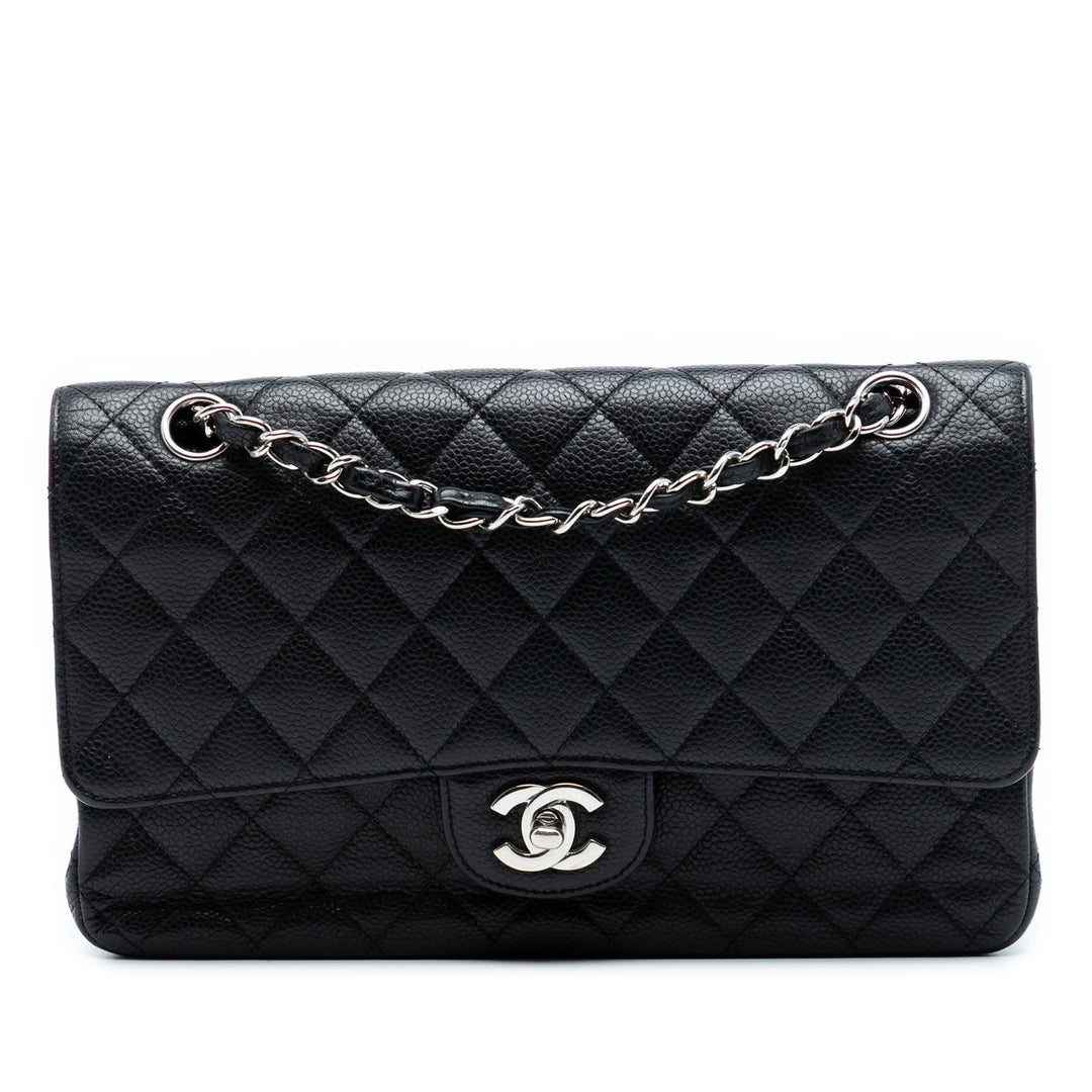 Chanel Medium Classic Caviar Double rabat – GABY PARIS Authentique