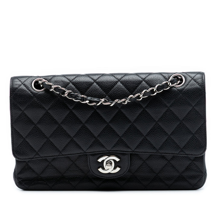 Chanel Medium Classic Caviar Double rabat – GABY PARIS Authentique