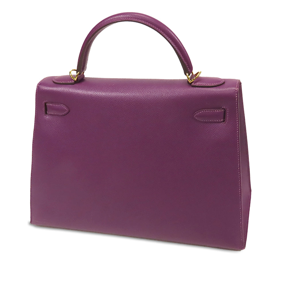 Epsom Kelly II Sellier 32 Purple - Gaby Paris