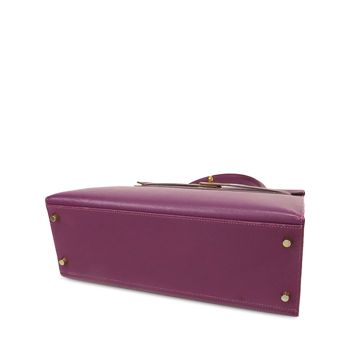 Epsom Kelly II Sellier 32 Purple - Gaby Paris