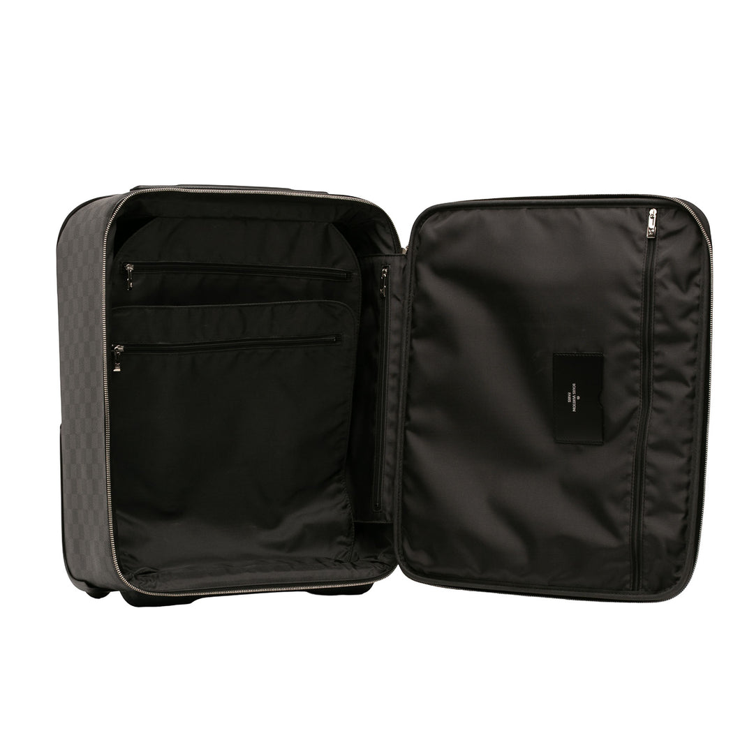 Louis Vuitton Sac de voyage Pegase 45 Damier Graphite Noir – vue 4 – GABY PARIS