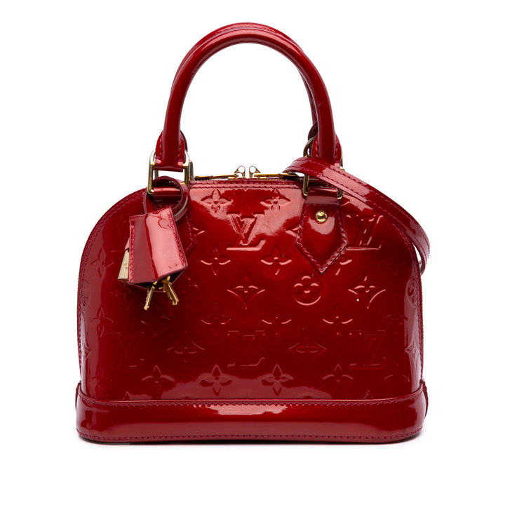 Monogram Vernis Alma BB Red - Gaby Paris
