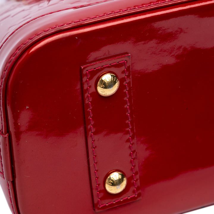 Monogram Vernis Alma BB Red - Gaby Paris