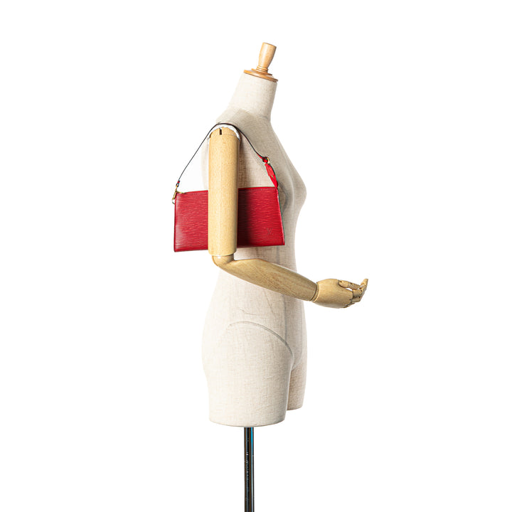 Epi Pochette Accessoires Red - Gaby Paris