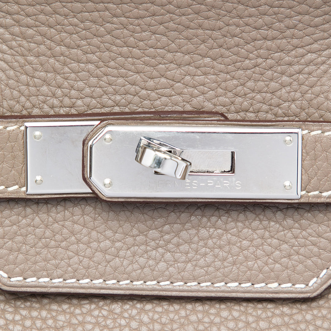 Hermès Clemence Birkin Retourne 35
