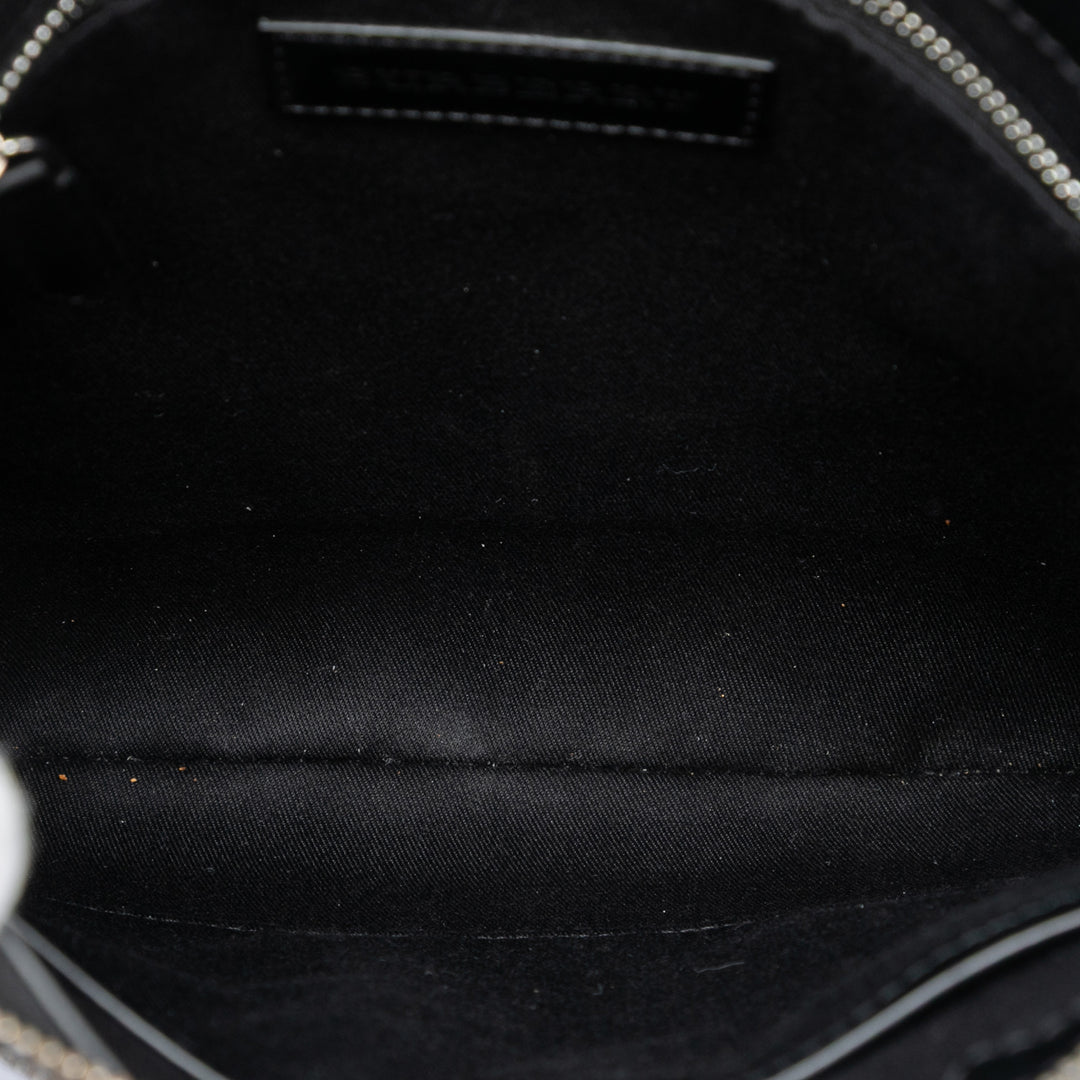 Burberry Smoke Check Coated Toile Beckley Sac porté croisé