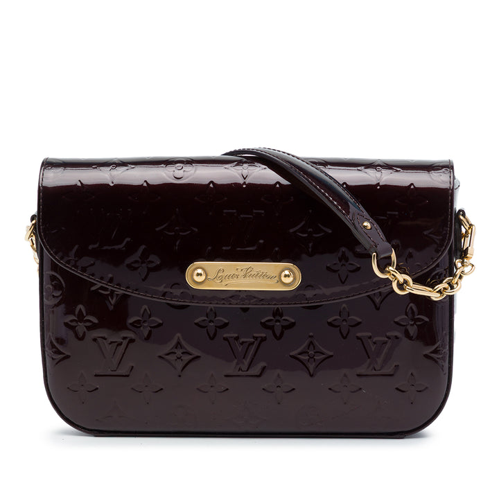 Louis Vuitton Rodeo Drive Cuir verni Monogram Violet – vue principale – GABY PARIS