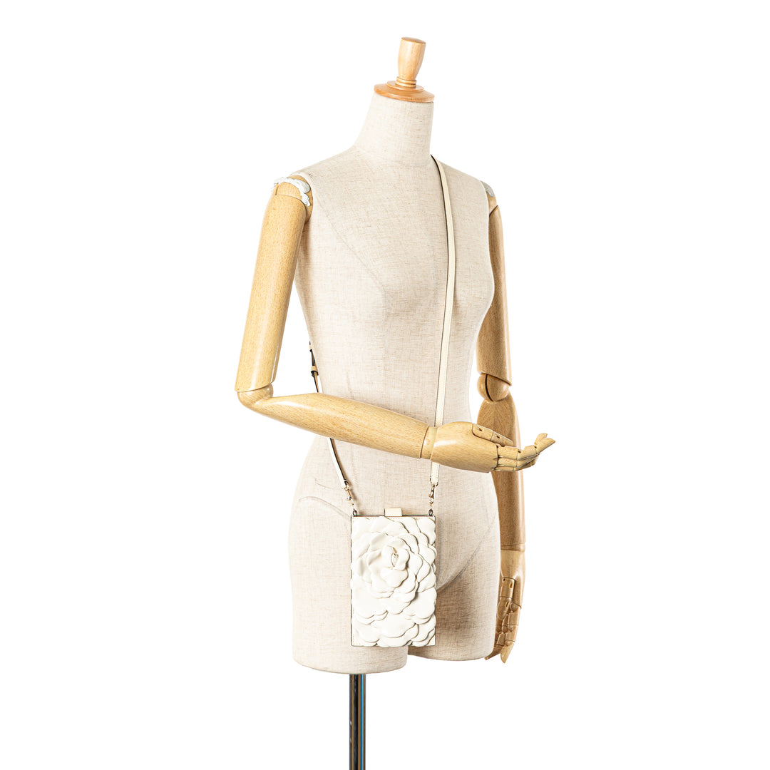 Nappa Atelier 03 Rose Edition Messenger Bag White - Gaby Paris