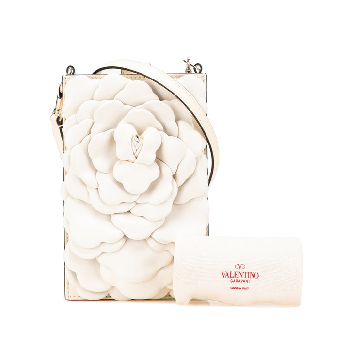 Nappa Atelier 03 Rose Edition Messenger Bag White - Gaby Paris