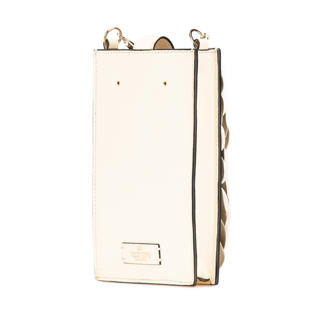 Nappa Atelier 03 Rose Edition Messenger Bag White - Gaby Paris