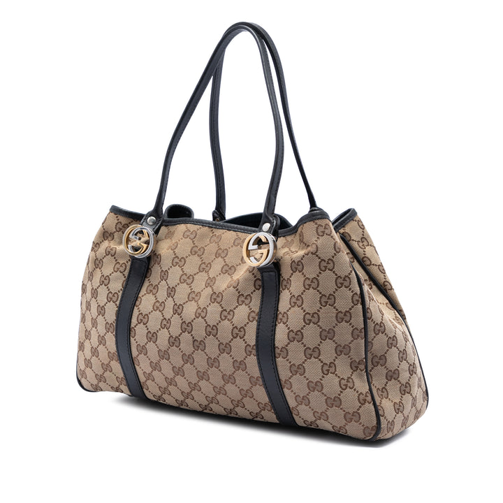 Gucci GG Toile Twins Cabas