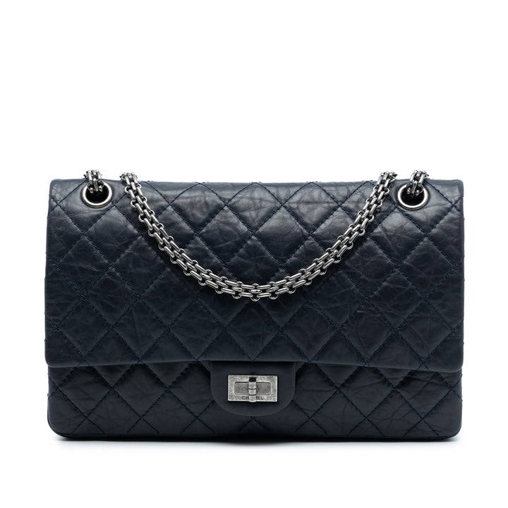 Chanel Matelassé vieilli Cuir de veau Reissue 2.55 Double rabat 226