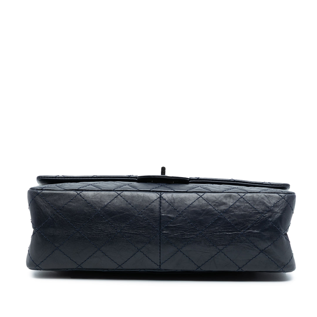 Chanel Matelassé vieilli Cuir de veau Reissue 2.55 Double rabat 226