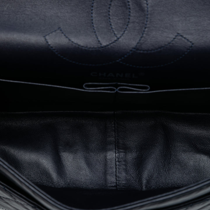 Chanel Matelassé vieilli Cuir de veau Reissue 2.55 Double rabat 226